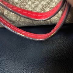 コーチ　ミニボストン　ハンドバッグ　ショルダーバッグ　シグネチャーの画像