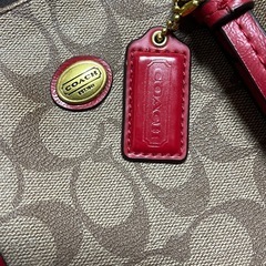 コーチ　ミニボストン　ハンドバッグ　ショルダーバッグ　シグネチャーの画像