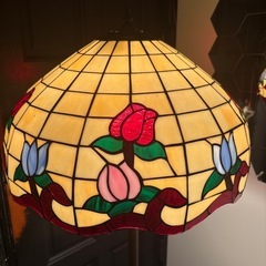 ステンドグラスランプの画像