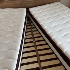 RASIKシングルローベッド+マットレスの画像