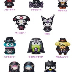 サンリオhappyくじ　Sanrio characters Halloween 2025 フィギュア賞(バッドばつ丸) の画像