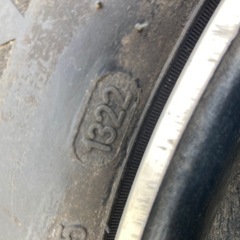 15インチアルミホイールタイヤ4本セットの画像