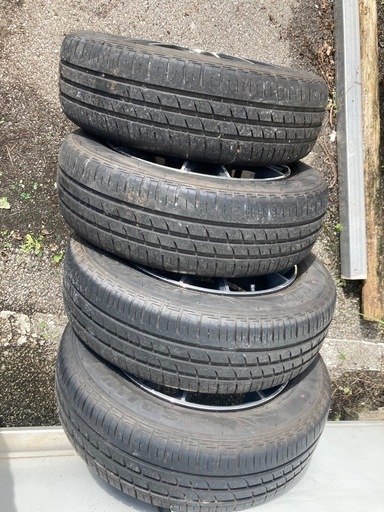 売れました！！15インチアルミホイールタイヤ4本セット