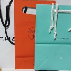 💗新品未使用💗エルメス他３点ブランド紙バッグ💗ブランドショップにて特別に購入したもの　の画像