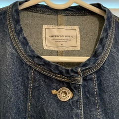 未使用　AMERICAN HOLIC デニムジャケット　M  の画像