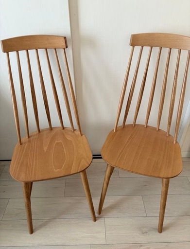 unico KOTONA ハイバックチェア2脚セット