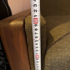 ［商談中］難あり　茶ソファの画像