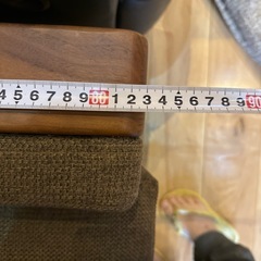 ［商談中］難あり　茶ソファの画像