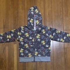 ミニー アニマル パーカー 2着 110cmの画像