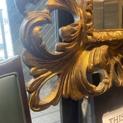 ゴールド アンティークミラー
の画像