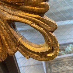 ゴールド アンティークミラー
の画像