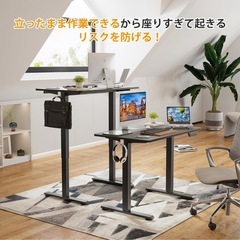 電動式昇降デスクの画像