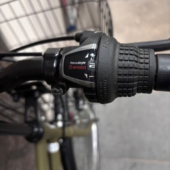 27インチ ママチャリ 自転車 変速付き つうきん通勤の画像