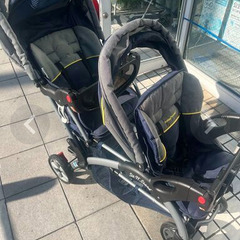 BabyTrend ベビートレンド 縦型　2人乗りベビーカー　シットアンドスタンドダブル　ベビーカー　二人乗りベビーカーの画像