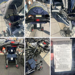 BabyTrend ベビートレンド 縦型　2人乗りベビーカー　シットアンドスタンドダブル　ベビーカー　二人乗りベビーカーの画像