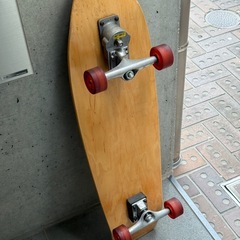 サーフスケートボード クルーザー 90cm 可動トラック 天然ウッドデッキの画像