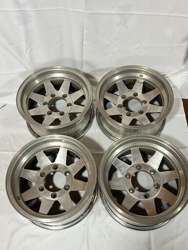 ASAHI アサヒ マッドスポーク 15インチ 4本 139.7 6穴 7J