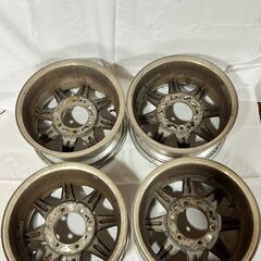 ASAHI アサヒ マッドスポーク 15インチ 4本 139.7 6穴 7Jの画像