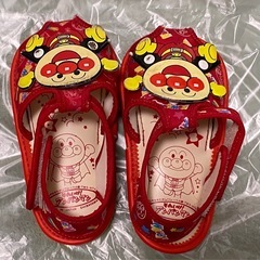 アンパンマン　音なるサンダル　12.5センチの画像