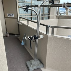 物干台　だけ　　2つの画像