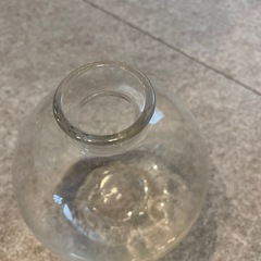 ガラス花瓶　フラワーベースの画像