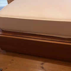 無印良品　収納ベッド　マットレス付き　の画像