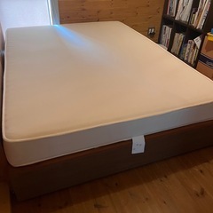 無印良品　収納ベッド　マットレス付き　の画像