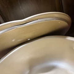 受付停止、10／31引渡し約束有り　500円　両手鍋　直径36cm 大鍋　アルミ両手鍋　豚汁、煮込、芋煮の画像