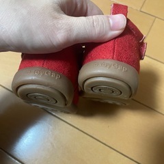 美品12〜12.5 ベビーギャップ　赤　靴　ベビーシューズの画像