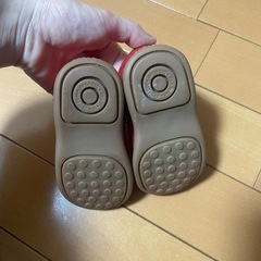 美品12〜12.5 ベビーギャップ　赤　靴　ベビーシューズの画像