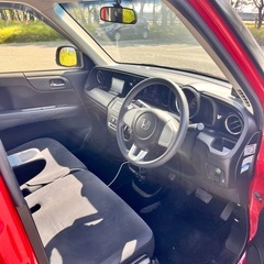 ホンダ　N-ONE  5万キロ　ドラレコ前後　車検付き　赤の画像