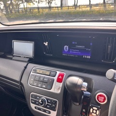 ホンダ　N-ONE  5万キロ　ドラレコ前後　車検付き　赤の画像