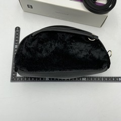 メナード　ノベルティ　ベロアミニバッグ　ショルダー紐付きの画像