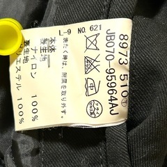 TAKEO KIKUCHI タケオキクチ ファー付きモッズコート 中綿ライナー ブラック系の画像