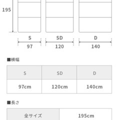 ＜タンスのげん＞三つ折りマットレス【取引先決定しました】の画像