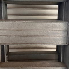 アルミラダー　ラダー　2.8m   　ハシゴ　梯子　農機具　トラクター　コンバイン　田植え機　除雪機　バイク　積み込みの画像