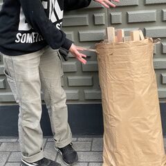 薪　キャンプ・ストーブなどに　木工屋から出る薪　カット加工済み　引き取りのみ　シーズン到来バーベキューのお供に7.11.1の画像