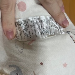 60〜70うさぎベビー帽子とベストセットの画像