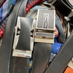本革ベルト８本まとめ　アーノルドパーマーなどブランド多数の画像