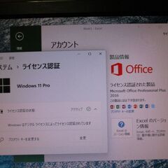 ㊱Windows11 Pro / Office 2016 Professional インストール済（ライセンス認証済）省スペースデスクトップPC㊱の画像