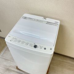 中古家電セット(冷蔵庫 TAGlabel 154L 2021年製 AT-RF150-WH 洗濯機 Haier 6kg 2023年製 OBBW-60A)の画像