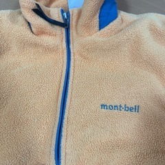 110 モンベル　フリース上着の画像