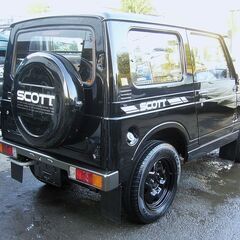 極上美車 ５年 ジムニー ＪＡ１１Ｖ 特別限定 スコットリミテッド オートマ エアコン パワステの画像