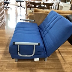 2人掛け折りたたみソファベッド【町田市再生家具】252201の画像