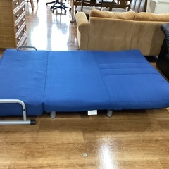 2人掛け折りたたみソファベッド【町田市再生家具】252201の画像