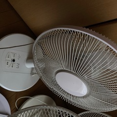 本日引き取り限定　扇風機３台まとめて
の画像