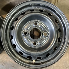 スチールホイール12インチ4J 4本／100-4H／ホンダ B4964の画像
