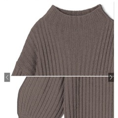 ニットワンピースの画像