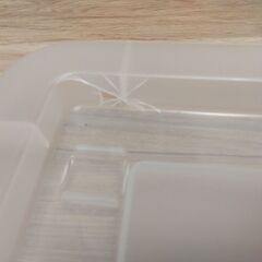 プラスチック収納ケース　の画像