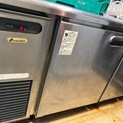 【動作良好】フクシマ工業 業務用テーブル型冷蔵庫／コールドテーブル／飲食店・カフェ・仕込み用に！の画像